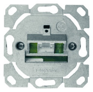 Anschlussdose Cat6A 1xRJ45 LSA Kanaleinb schräg