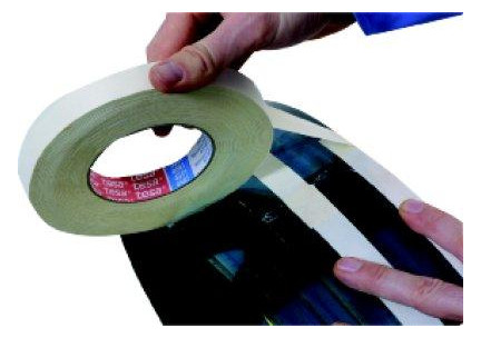 tesa-Gewebeband tesaband 4541, rohweiß - 50m x 25mm