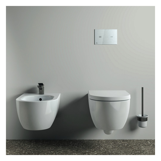 Ideal-Standard WC-Bürste Conca rund, magnetic grey