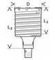 SDS-Bohrkrone PRO Hartmetall Ø150x80mm