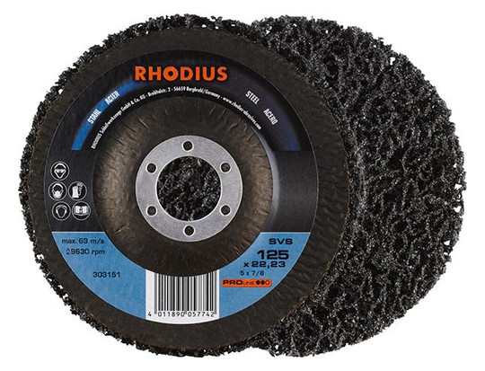 RHODIUS-Grobreinigungsscheibe SVS - 125mm