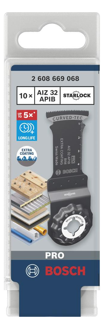 Bild Tauchsägeblatt BiM 32x50mm, AIZ 32 APIB Starlock 10-tlg. BOSCH-1