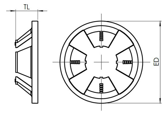 WISKA Zugentlastungsring       ZER 11-18 