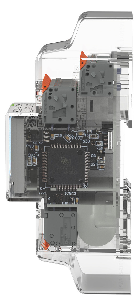 Messwandlerzähler 6A elektr digi B 1A S0 M-Bus 184-276V/N-L 320-480V/L-L Eintarif