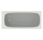 Ideal-Standard Körperform-Badewanne i.life 180 x 80 x 45 cm, weiß