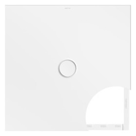 Duschfläche BetteFloor 1661 100x90cm, Glasur, Mini-Wannenträger, cacao Duschfläche BetteFloor 1661 100x90cm, Glasur, Mini-Wannenträger, cacao