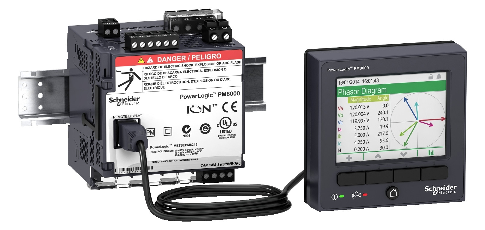 Messwandlerzähler Vierlei elektr digi C 5A RS-485 10A 57V/N-L 100-690V/L-L S0