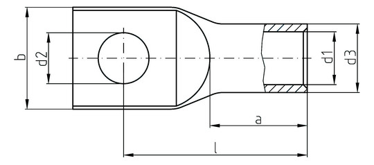 Intercable ICVA108 Rohrkabelschuh 