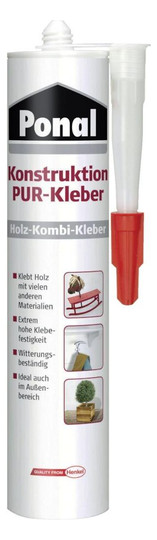 Ponal-Konstruktion PUR-Kleber PEK6N - 530 g