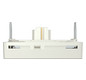 Raumtemperaturregler UP Zigbee alu mt Bedienelement Mit Vor-Ort Bedienung