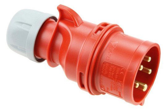 ALTHOFF-CEE-Stecker mit Phasenwender - 16A/400V