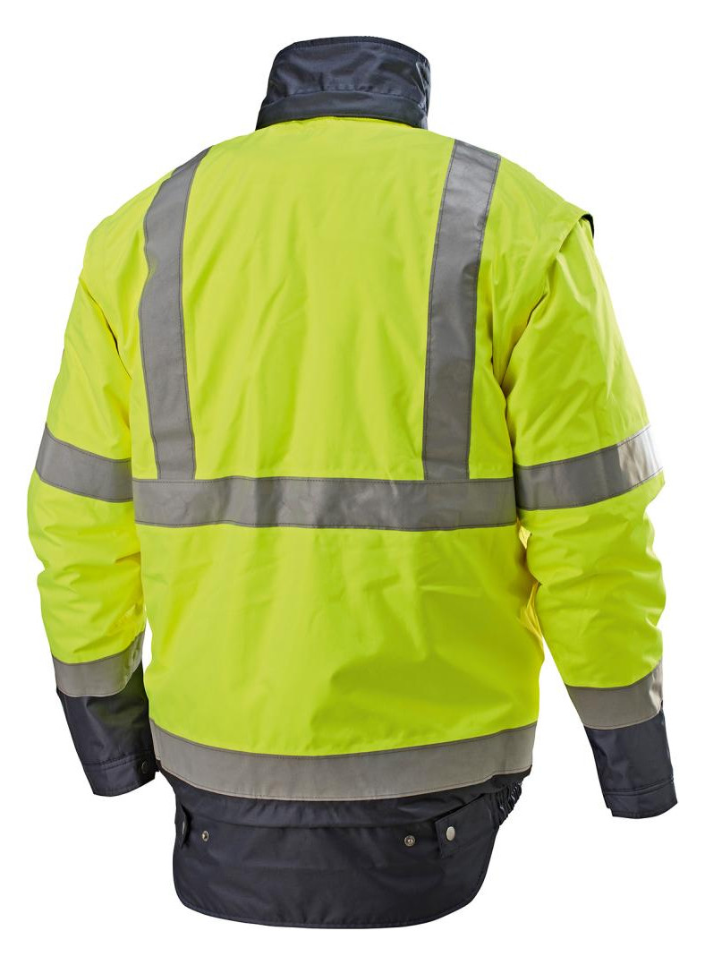 Bild Warnjacke Arthur 2.0 gelb-marine, Gr. 4XL FORTIS-1