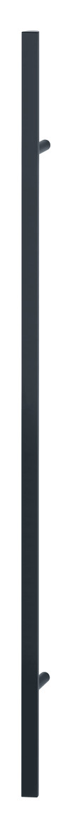 Bild HOPPE Stoßgriff E5091, BA 1.300mm, L 1.800mm, Durchmesser 40x23mm, verdeckt verschraubt, schwarz matt-0