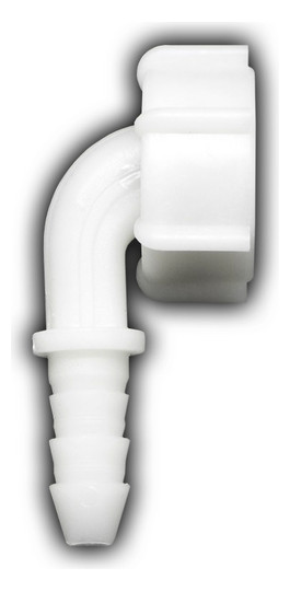 USH Winkel-Schlauchverschraubung Überwurfmutter 3/4" x 10 mm, für Wasch-/Spülmaschinen