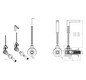 VitrA Bad Befestigungsset V-Fit 2.0 für Wand-WC, für 5174, 5675, 5676, 7672