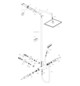 hansgrohe Showerpipe Crometta E mit Thermostat, 1jet, chrom