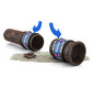 Crassus Schlauchadapter CDC 215, Typ 1, 200-215 mm, 0,6 bar