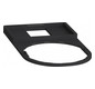 Bezeichnungsschild sw rechteck 30x50mm Bez.Schild
