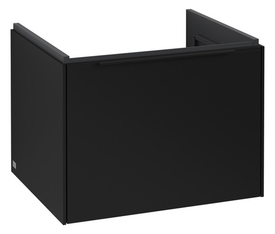 V&B Waschtisch-Unterschrank Subway 3.0 57,2x42,9x47,8cm, ohne LED/Griff Volcano black, volcano black