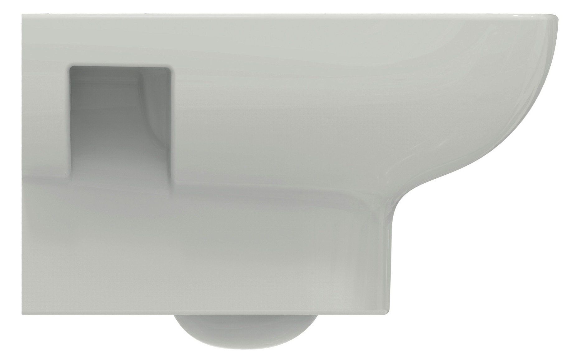 Ideal-Standard Wand-WC i.life A 35,5x54x33,5cm, ohne Spülrand, weiß