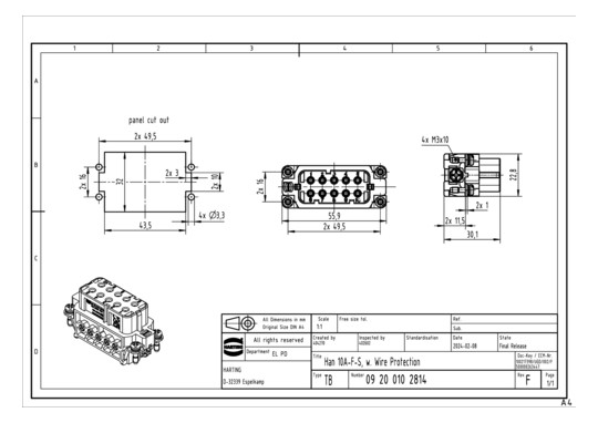 HART Han 10A-BU-S,           09200102814 