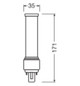Ledvance DULUX LED D26 EM & AC MAINS V 