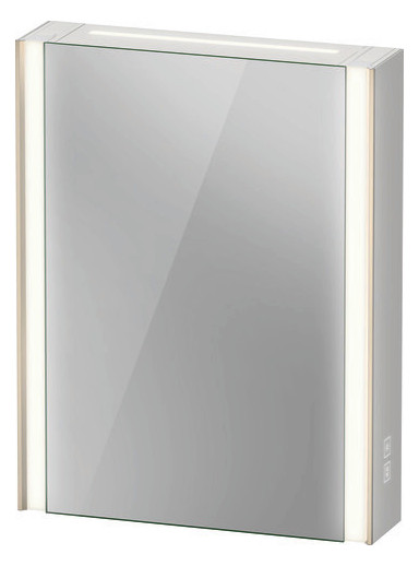 DU SPS XViu mit Bel. 800x620x156mm champ.matt, Anschlag rechts ohne ES,F