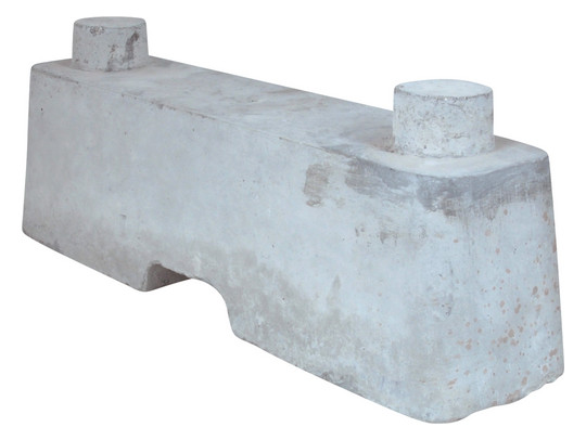Walraven Yeti 480 Gewichtsblock stapelbar Beton mit Stahlarmierung - Detail 1