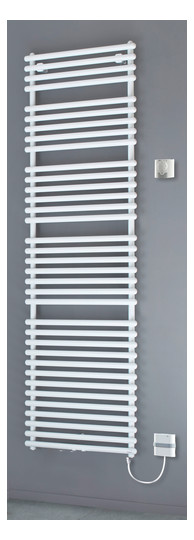 Bemm Elektro-Badheizkörper Cobo 1 676 x 601 mm, silbermetallic