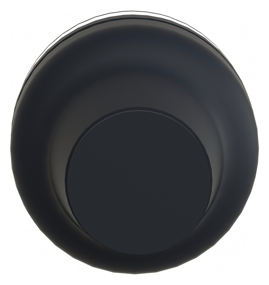 Drucktaster Front 1f sw Ø22,5mm rnd IP65 Tastend