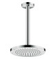 hansgrohe Kopfbrause EcoSmart plus Axor Decken- oder Wandmontage, 245mm, 1jet, chrom