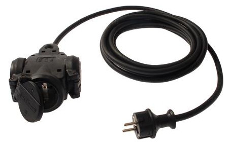 Bild Dreiwegekupplung 0,3m Leitung H07RN-F3G1 ,5 - as Schwabe TechnikProdukte-0