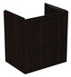 Ideal-Standard Möbelwaschtisch-Paket i.life A 64x46x64,5cm, 1 Hahnloch, Griff schwarz matt, coffee oak