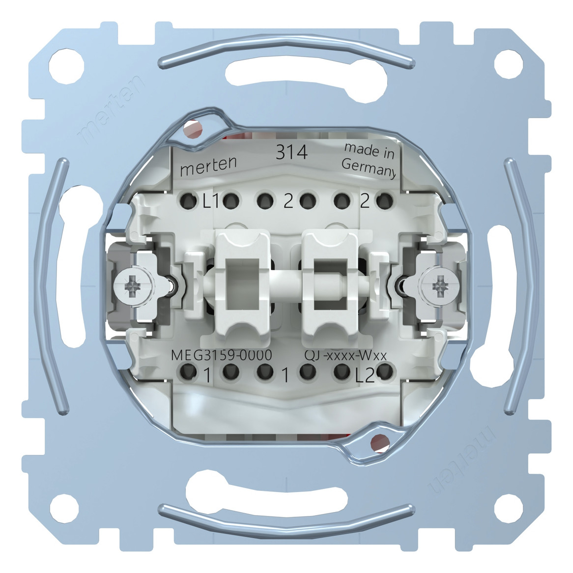 Wipptaster-Modul 2W UP QuickFlex IP20