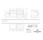 V&B Waschtischunterschrank Collaro 120x54,8x50cm, Waschtisch rechts, LED-Beleuchtung 8,8 W, glossy white
