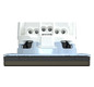 Steckdose 1f mokka glz System Design UP IP20