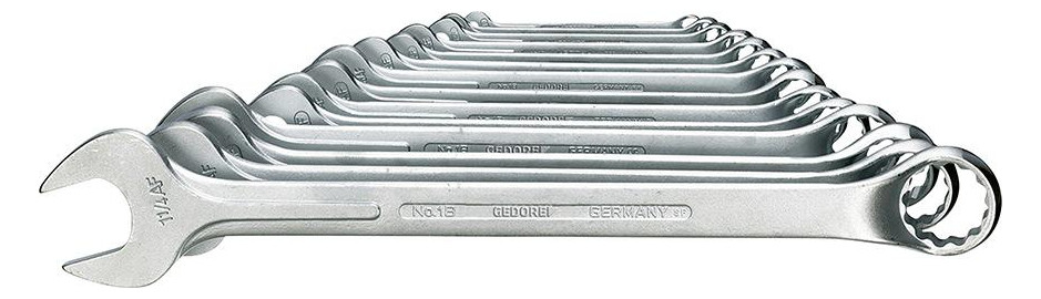 Bild Ringmaulschlüssel Satz DIN3113B 13tlg. 5/16-1. 1/4"" Gedore-0