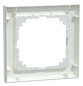 Rahmen 1f akws glz M-Pure Kst f.GEB-K aktivweiß Unterputzmontage Thermopl