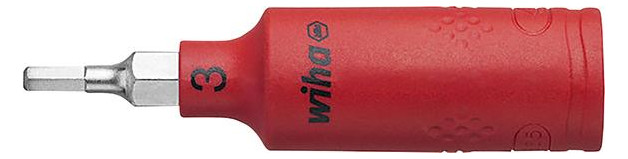 Bild Schraubendrehereinsatz 1/4"" Innensechsk ant VDE 4x65mm Wiha-0
