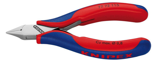 KNIPEX-Elektronik-Seitenschneider 7772 - 115 mm