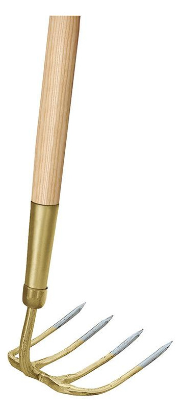 Bild Gartenkreiel 4 ovale Zink mit Stiel 135 cm - Ideal-0
