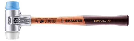 HALDER-Simplex-Schonhammer mit Alugehäuse 30 mm,...