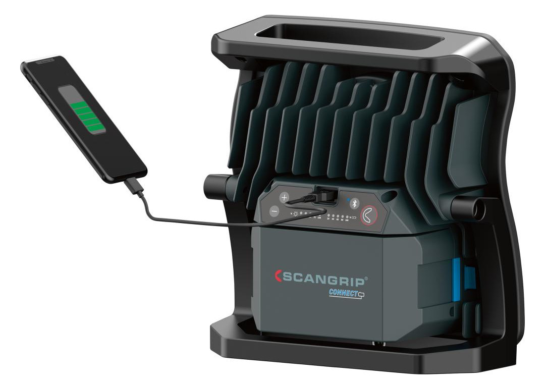 Bild Akku-Arbeitsleuchte NOVA 10 CONNECT 1000 -10000Lumen ohne Akku SCANGRIP-6