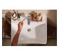 hansgrohe Waschtisch Xanuia Q 600x480mm, mit Hahnloch/Überlauf, weiß
