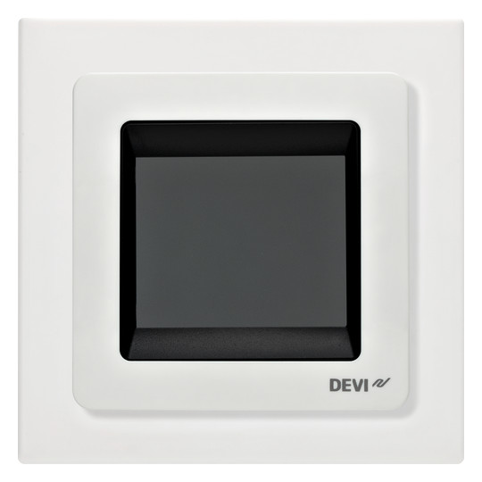140F1067 Einfachrahmen f.DEVIregTouch w. - UNI ELEKTRO Online-Shop