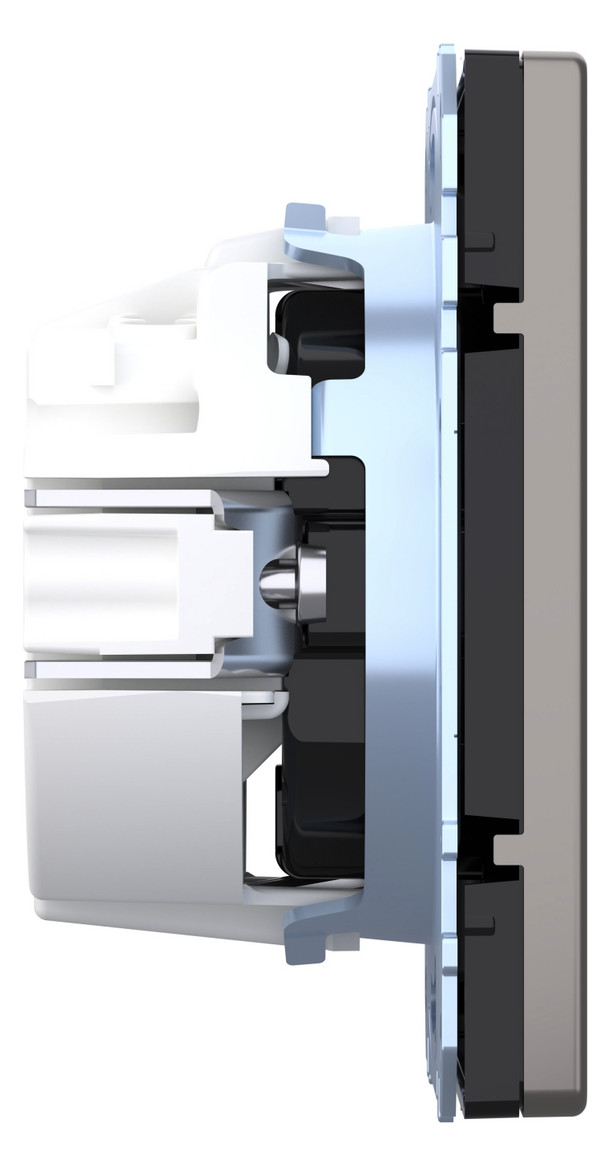 Steckdose 1f glz System Design UP IP20