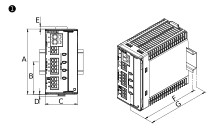 BLOCK Schutzschalter 24VDC PM-0724-240-0 