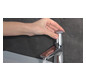 hansgrohe Waschtisch-Einhebelmischer 110 Talis Select E mit Zugstangen-Ablaufgarnitur, chrom