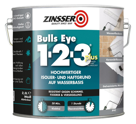 Zinsser-Haftgrund- und Fleckenversiegelungsmittel BULLS...