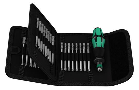 Wera-Bit-Sortiment Kraftform Kompakt 62 - 33-teilig
